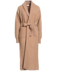 Eleventy - Camel Cardigan Cashmere - Lyst