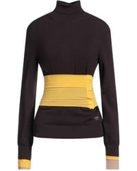 Fendi - Plum Turtleneck Wool, Polyamide, Polyurethane, Viscose, Polyester - Lyst