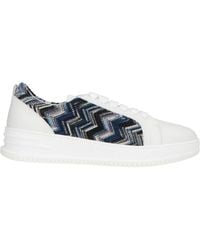 Missoni - Sneakers Leather, Textile Fibers - Lyst