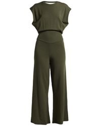 Kontatto - Military Jumpsuit Viscose, Acrylic, Elastane - Lyst