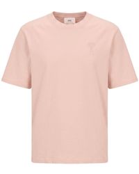Ami Paris - T-Shirt Cotton - Lyst