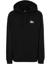 felpa nera stussy