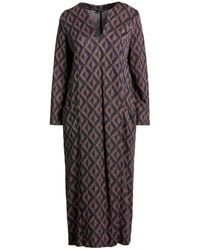 Hanita - Midi Dress Viscose, Nylon, Polyester, Elastane - Lyst