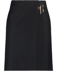 Givenchy - Mini Skirt Wool, Mohair Wool - Lyst
