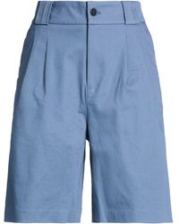 Ba&sh - Slate Shorts & Bermuda Shorts Cotton, Elastane - Lyst