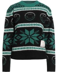 Sandro - Jacquard-knit Wool-blend Sweater - Lyst