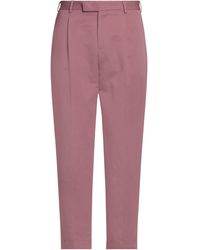PT Torino - Mauve Pants Cotton, Linen - Lyst