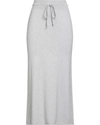 Kontatto - Maxi Skirt Viscose, Polyamide, Polyester, Metal - Lyst