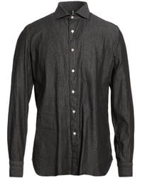 Luigi Borrelli Napoli - Denim Shirt Cotton - Lyst