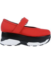 Marni Low Sneakers & Tennisschuhe - Rot