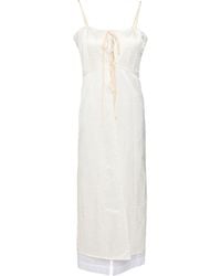 MM6 by Maison Margiela - Midi Dress - Lyst