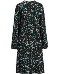 Burberry - Vestido midi - Lyst