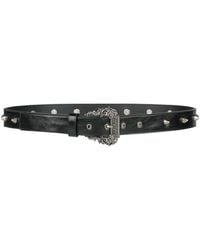 Versace Jeans Couture - Belt Leather - Lyst