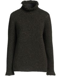 Burberry - Military Turtleneck Wool - Lyst