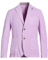 Bob - Blazer Cotton, Linen, Polyester - Lyst
