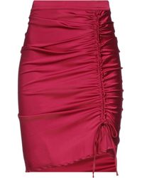Gcds - Midi Skirt Viscose, Elastane - Lyst
