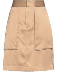 Sa Su Phi - Khaki Mini Skirt Silk, Viscose - Lyst