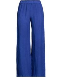 120% Lino - Pants - Lyst