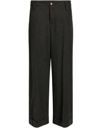 Alysi - Pants Wool, Viscose, Polyester, Elastane - Lyst
