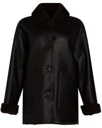 Sandro - Shearling & Teddy - Lyst