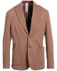 Stilosophy - Camel Blazer Viscose, Polyamide, Elastane - Lyst