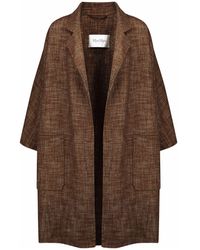 Max Mara Manteau long - Marron