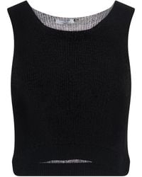 Lardini - Top Viscose, Nylon - Lyst