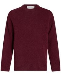 FILIPPO DE LAURENTIIS - Burgundy Sweater Alpaca Wool, Merino Wool, Polyamide - Lyst