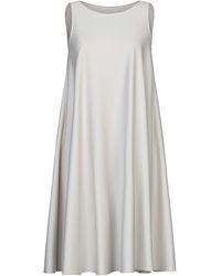 Harris Wharf London Robe aux genoux - Blanc