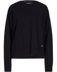 Versace - Midnight Sweater Virgin Wool, Cashmere, Elastane - Lyst