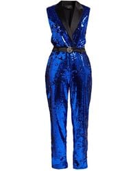 Gaelle Paris - Noir Jumpsuit Polyester, Elastane - Lyst