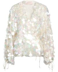 Circus Hotel - Ivory Jacket Polyester - Lyst