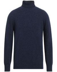 Altea - Midnight Turtleneck Virgin Wool, Cashmere - Lyst