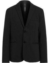 DISTRETTO 12 - Charcoal Blazer Viscose, Nylon, Elastane - Lyst