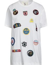 5 PROGRESS - T-Shirt Cotton - Lyst