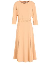 Rinascimento - Sand Midi Dress Polyester, Elastane - Lyst