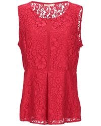 SEVENTY VENEZIA - Top Viscose, Cotton, Polyamide - Lyst