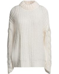REVISE CONCEPT - Ivory Sweater Acrylic, Mohair Wool, Polyamide - Lyst