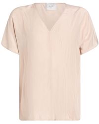 Alysi - Sand Top Silk - Lyst