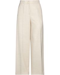 Genny - Pants Virgin Wool, Viscose, Elastane, Polyamide, Metallic Polyester - Lyst