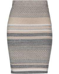 Patrizia Pepe Gonna ginocchio - Neutro