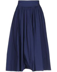 Woolrich Jupe mi-longue - Bleu