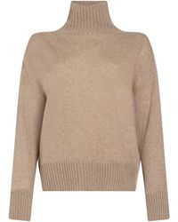 Aragona - Sand Turtleneck Cashmere - Lyst
