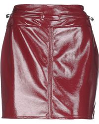Elisabetta Franchi Mini-jupe - Rouge