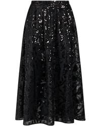 Maje - Midi Skirt - Lyst