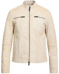 John Varvatos - Jacket Cow Leather - Lyst