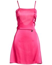Gaelle Paris - Mini Dress Polyester, Elastane - Lyst