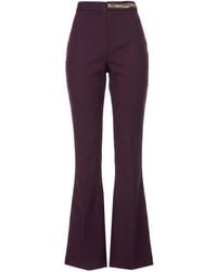 Bazar Deluxe - Pants Polyester, Wool, Elastane - Lyst