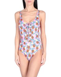 ME FUI Badeanzug - Lila