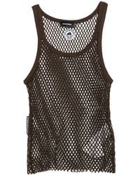 DSquared² - Tank Top Cotton - Lyst